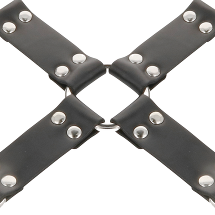 DARKNESS - MANETTE IN PELLE PER PIEDI E MANI NERE