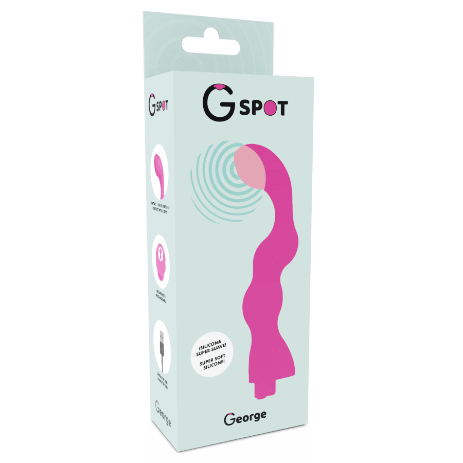 g spot george vibratore gum rosa