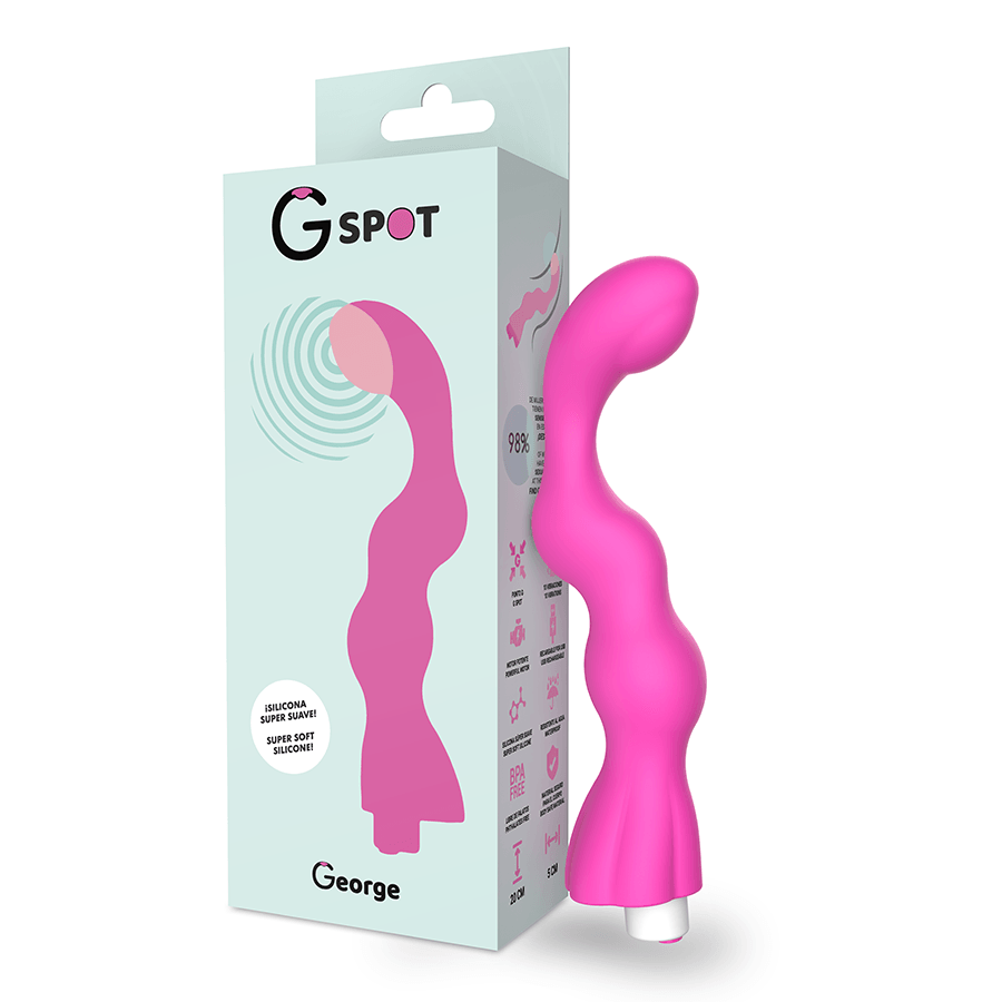 g spot george vibratore gum rosa