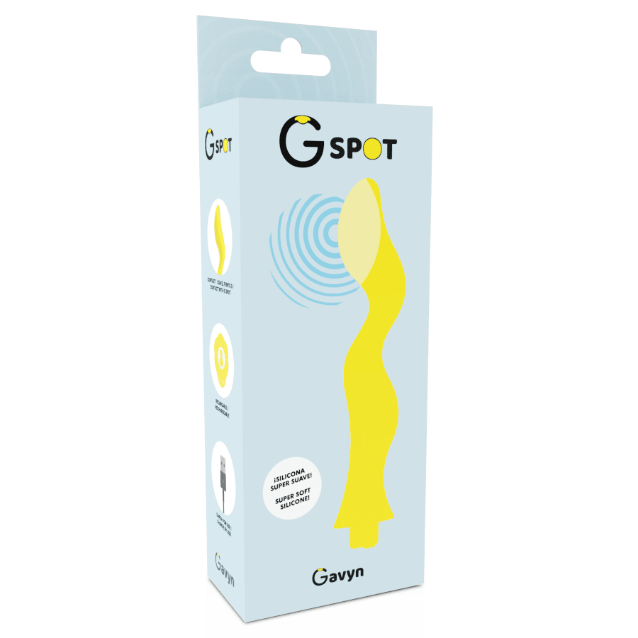 g spot vibratore gavyn g spot giallo