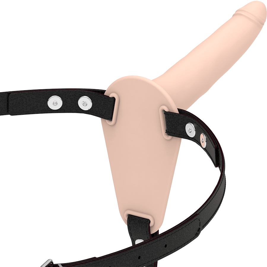 fetish submissive harness flesh silicone 15 cm