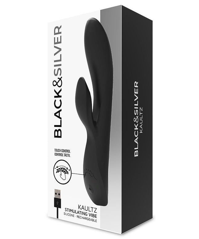 BLACK&SILVER - VIBRATORE TOUCH CONTROL KAULTZ