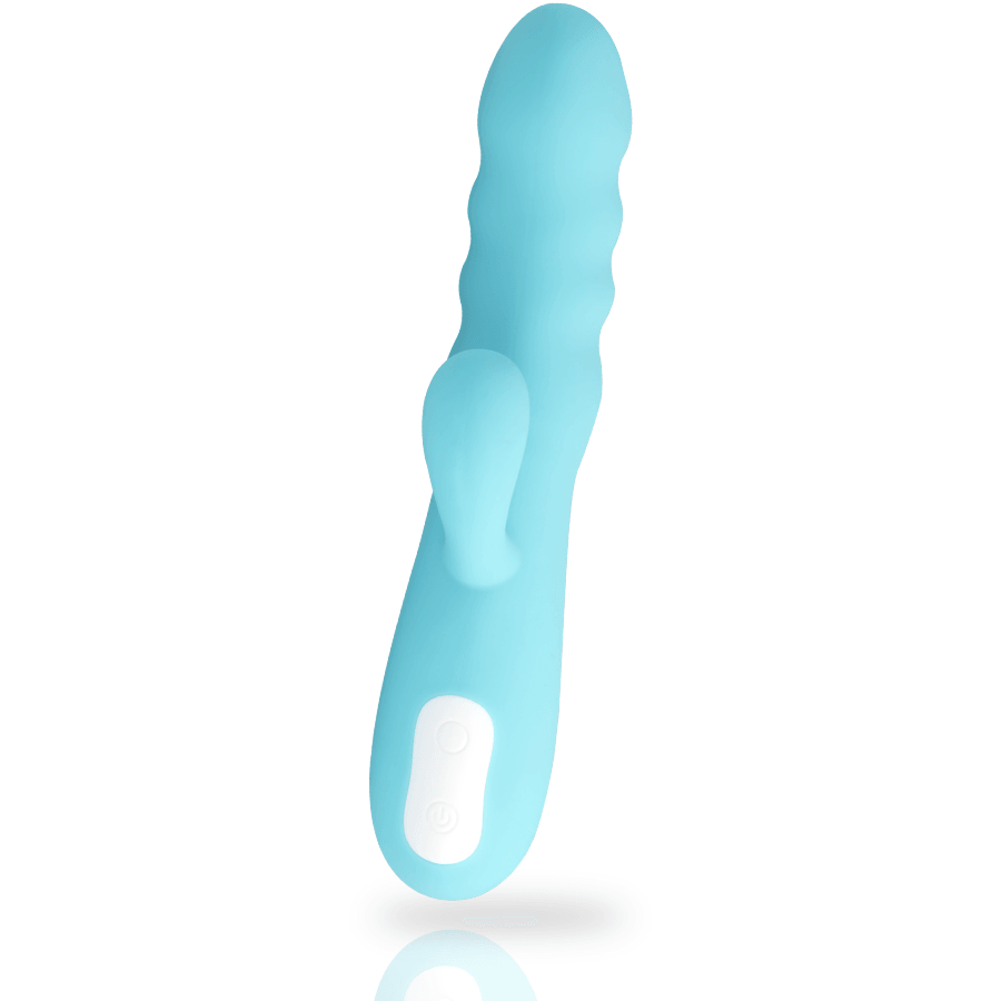 mia vibratore rotante eiffel blu turchese