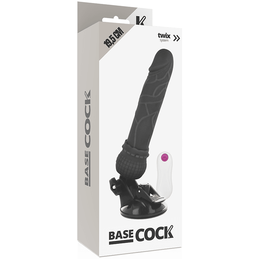 basecock vibratore telecomando naturale realistico 19 5 cm o 4 cm