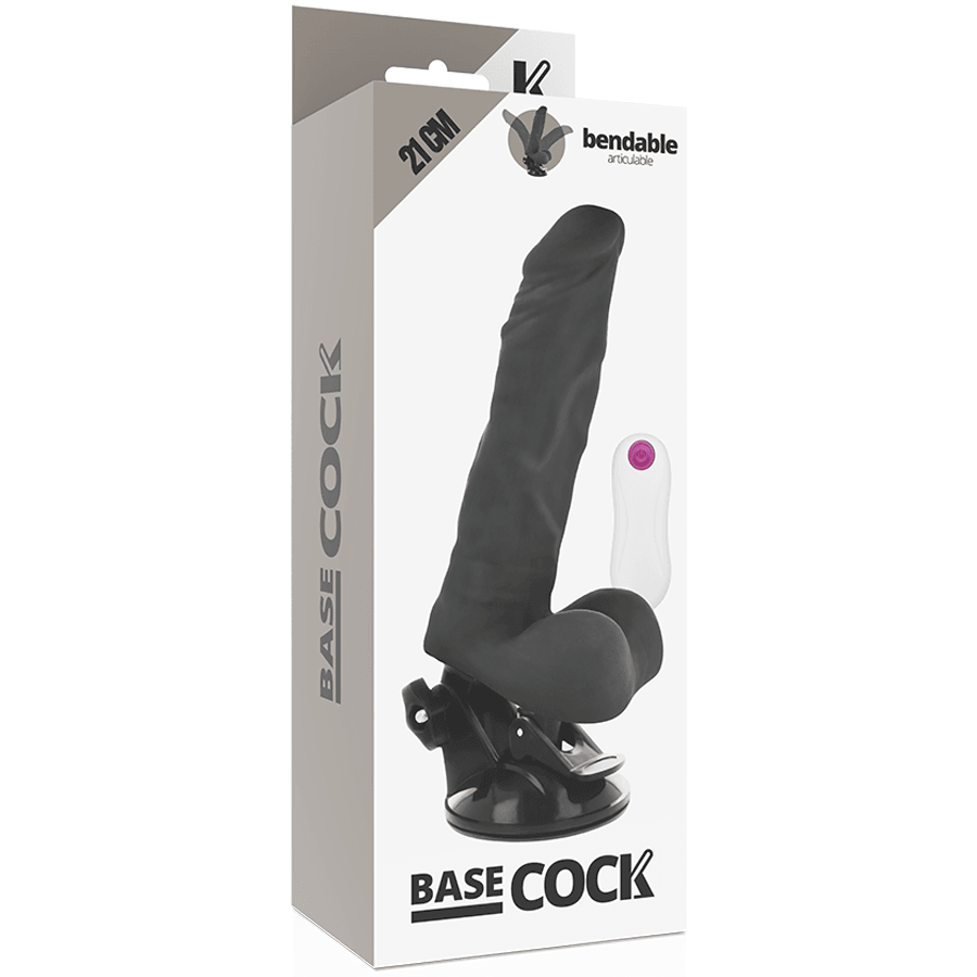 basecock vibratore articolabile telecomando naturale 21 cm o 5 cm