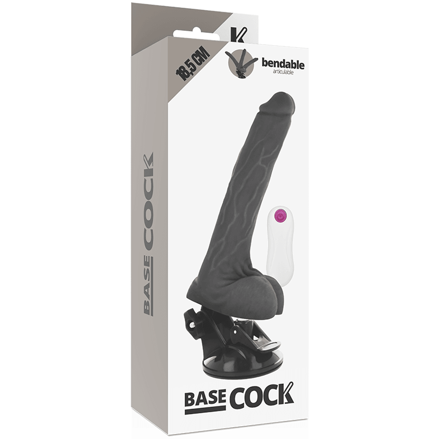 basecock vibratore articolabile telecomando naturale 18 5 cm o 4 cm