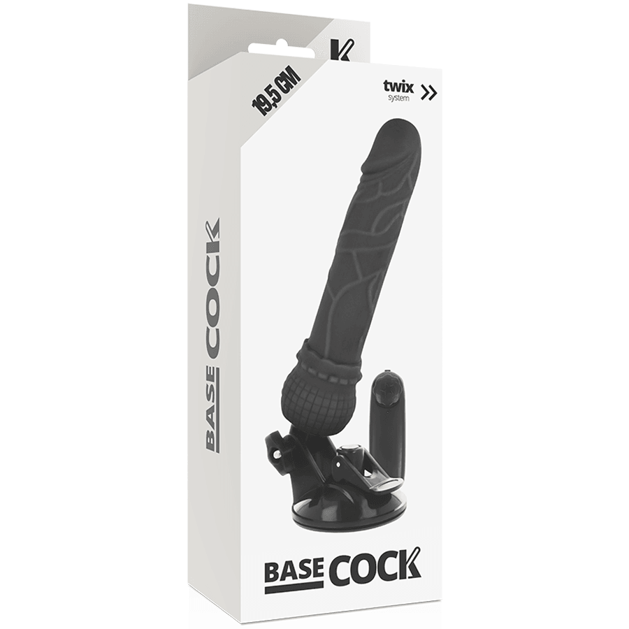 basecock vibratore telecomando naturale realistico 19 5 cm o 4 cm 1