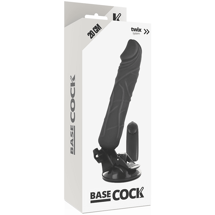 basecock vibratore telecomando naturale realistico 20 cm o 4 cm