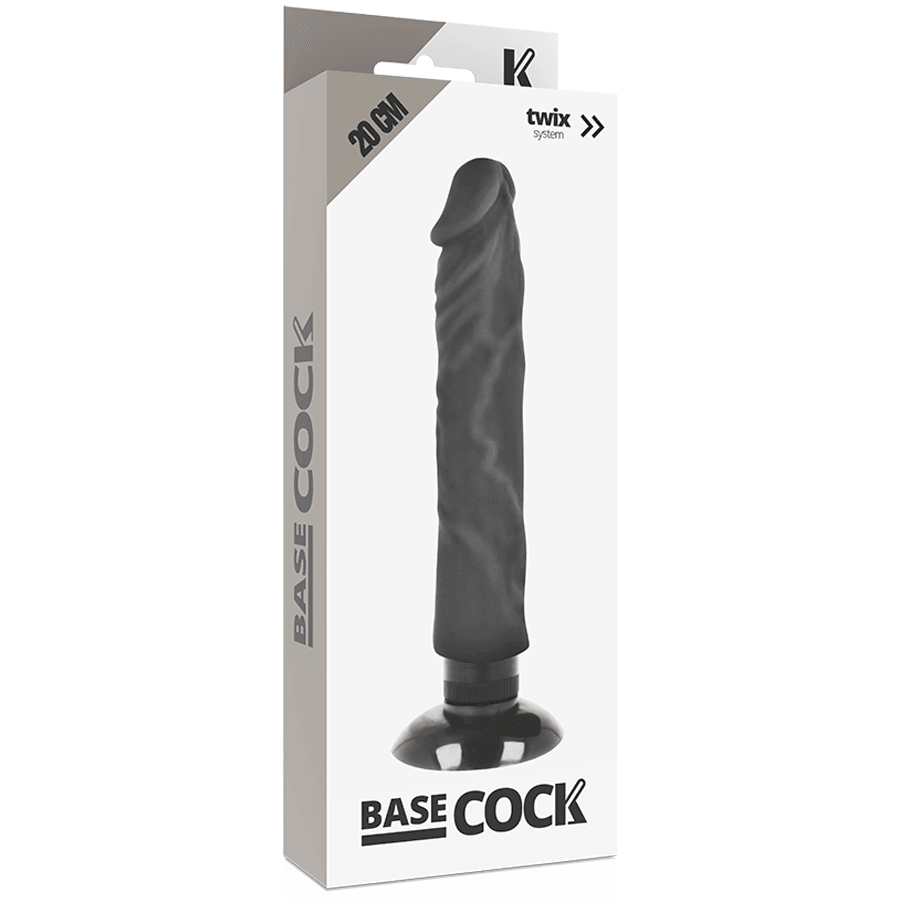 basecock vibratore realistico 2 1 naturale 20 cm o 4 cm