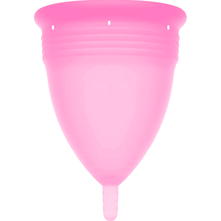 stercup coppa mestruale in silicone fda taglia l rosa