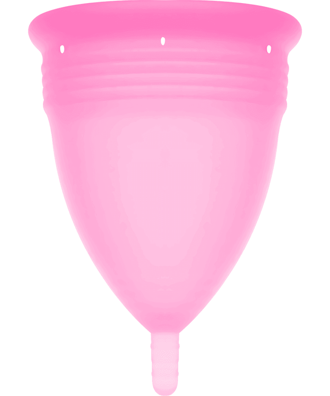 stercup coppa mestruale in silicone fda taglia l rosa