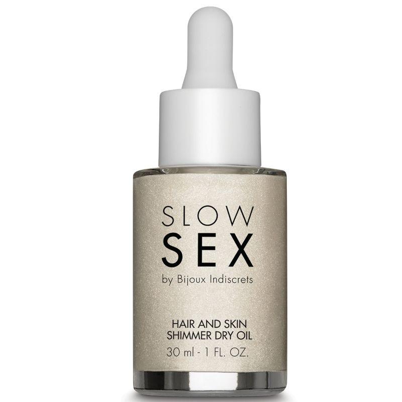 bijoux slow sex olio secco illuminante multifunzione 30 ml