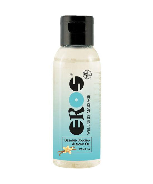 eros wellness olio da massaggio vaniglia 50 ml