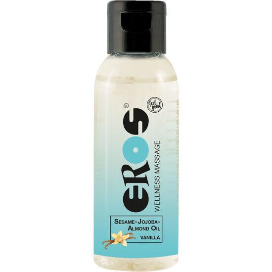 eros wellness olio da massaggio vaniglia 50 ml