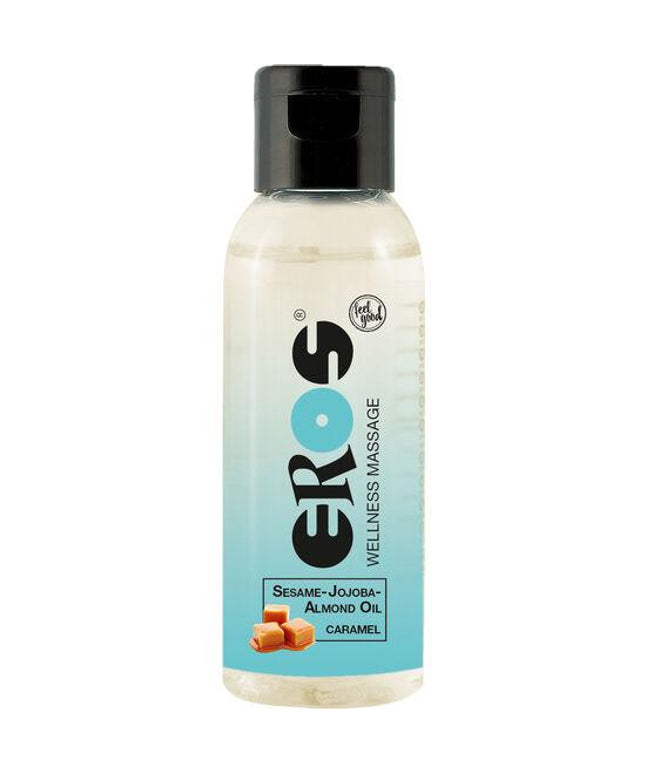 eros wellness olio da massaggio caramello 50 ml