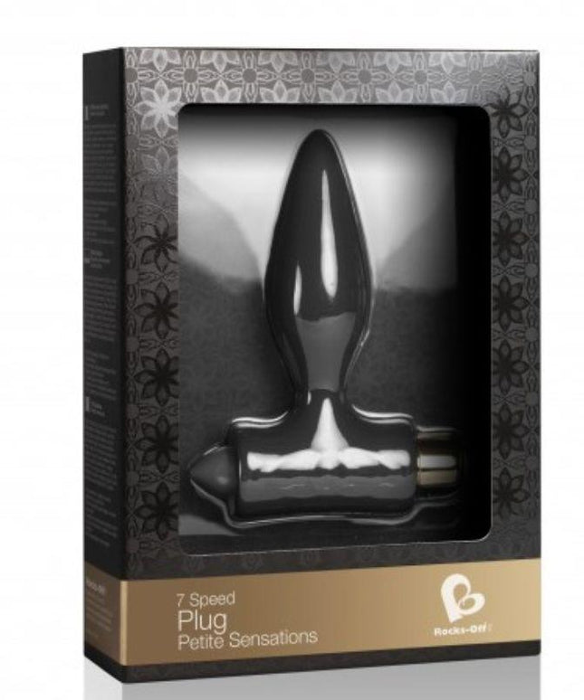 rocks off petite sensations plug anale per principianti nero
