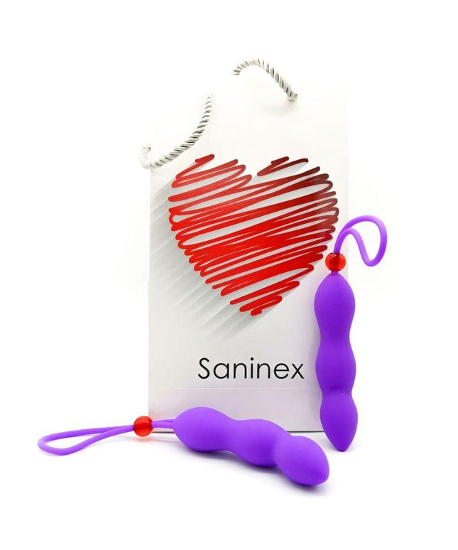 saninex plug anale climax con anello per pene lilla