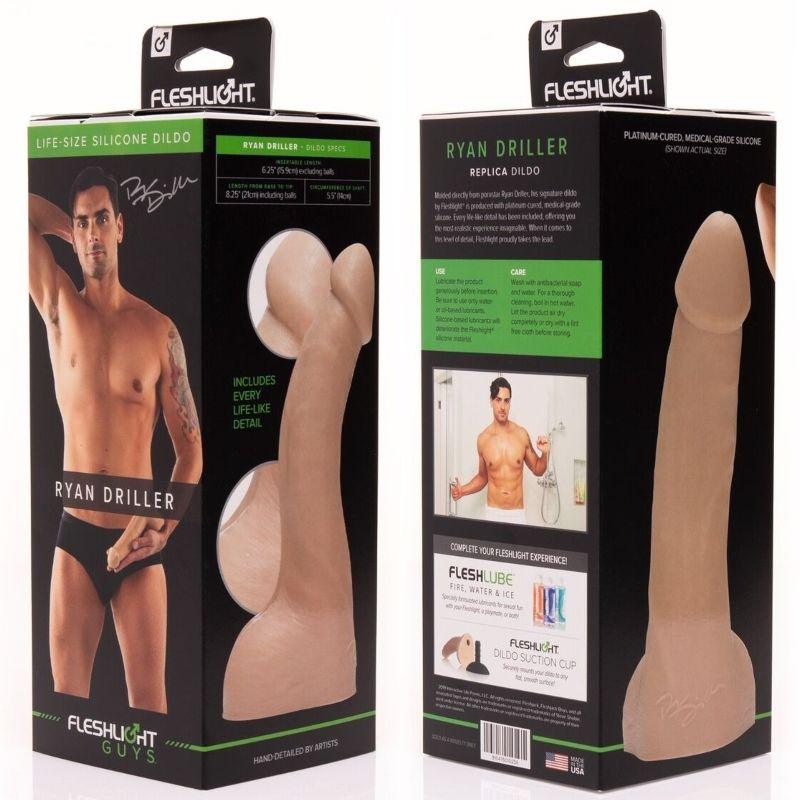 fleshjack dildo ryan driller 21 cm