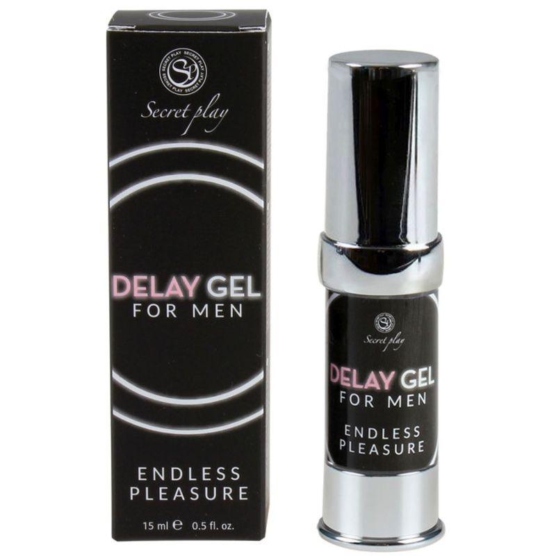 SECRETPLAY - GEL RITARDANTE PER UOMO PIACERE INFINITO 15 ML - Only Vibes