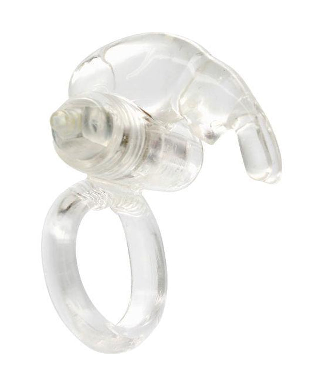 seven creations anello vibratore in silicone trasparente