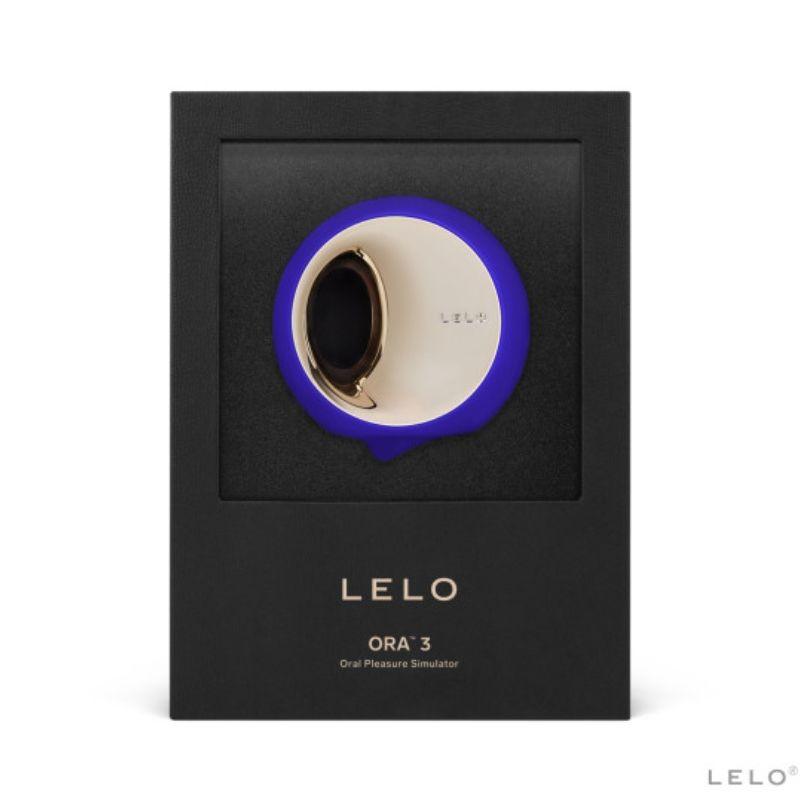 lelo ora 3 stimolatore del sesso orale blu notte