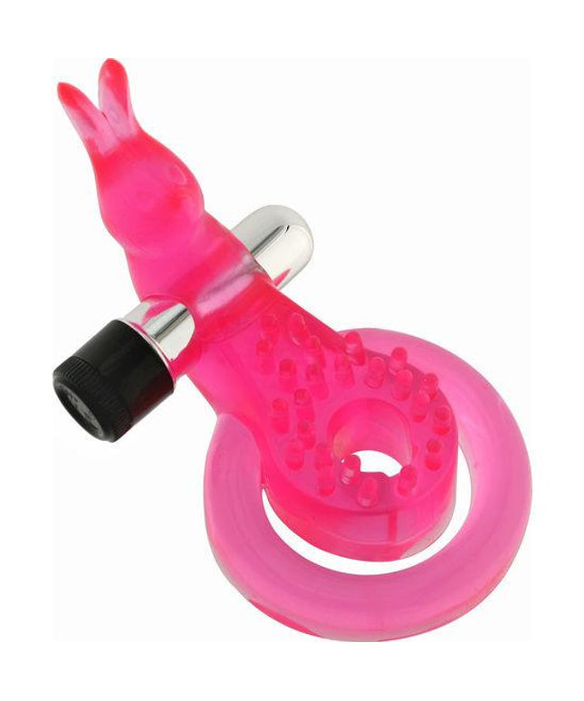 seven creations anello per pene e testicoli con farfalla rosa