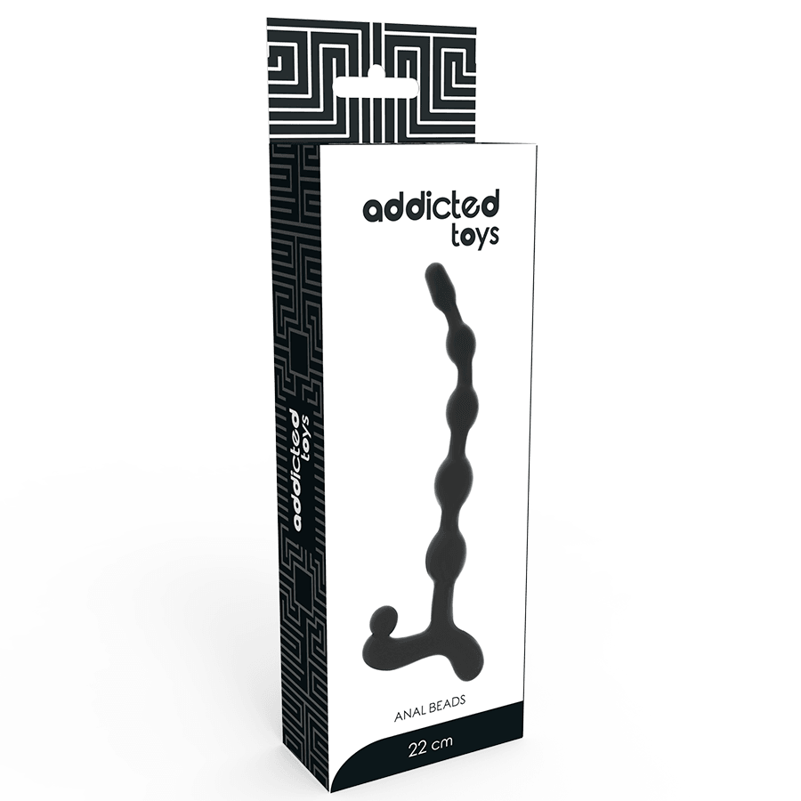 addicted toys sfere anal 22 cm nero