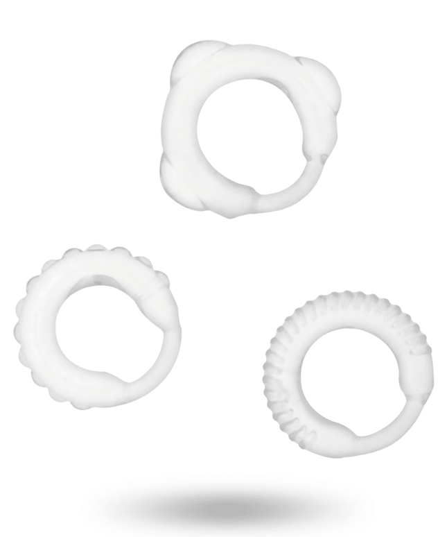 addicted toys set c ring trasparente