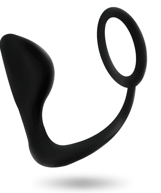 addicted toys plug anale con anello pene nero