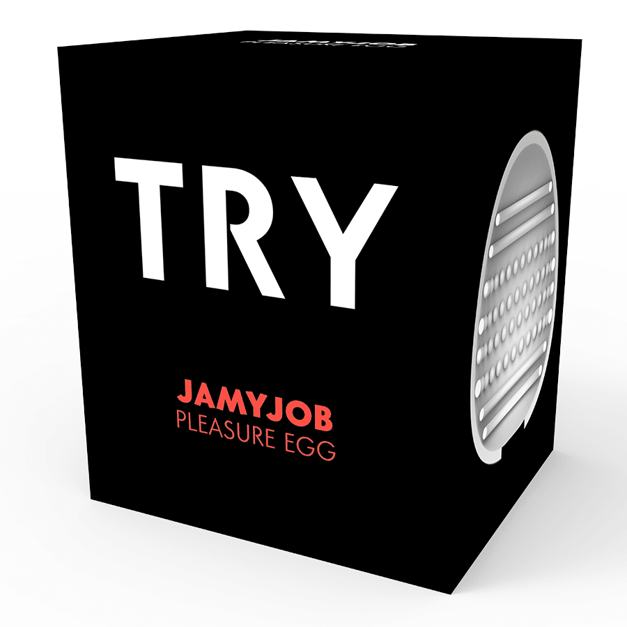 jamyjob masturbatore egg versione nera discrett