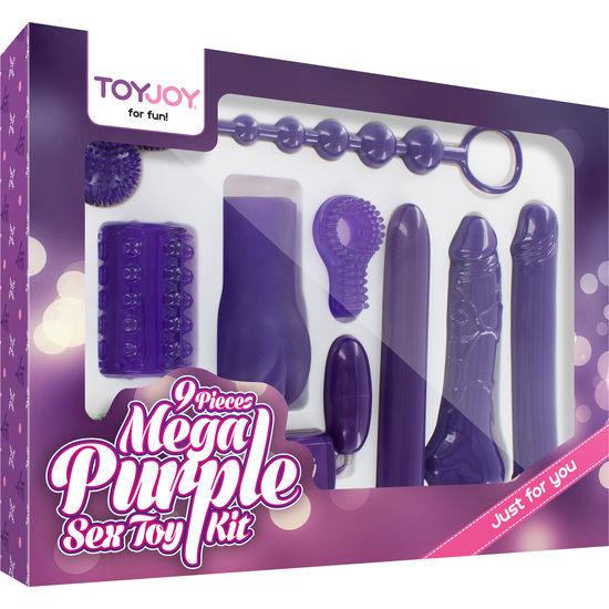 toyjoy solo per te mega kit giocattoli sessuali viola