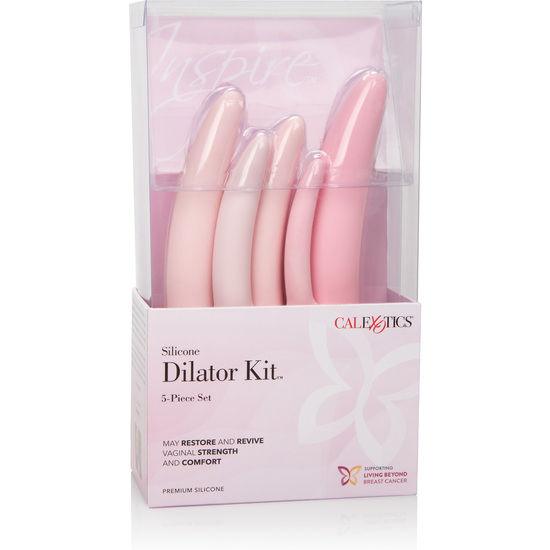 california exotics set di dilatatore in silicone inspire 5 pz