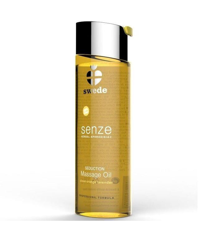 swede olio da massaggio aphrodisiaco alle erbe svedesi seduzione 75 ml