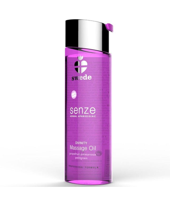 swede olio da massaggio aphrodisiaco alle erbe divinity 150 ml