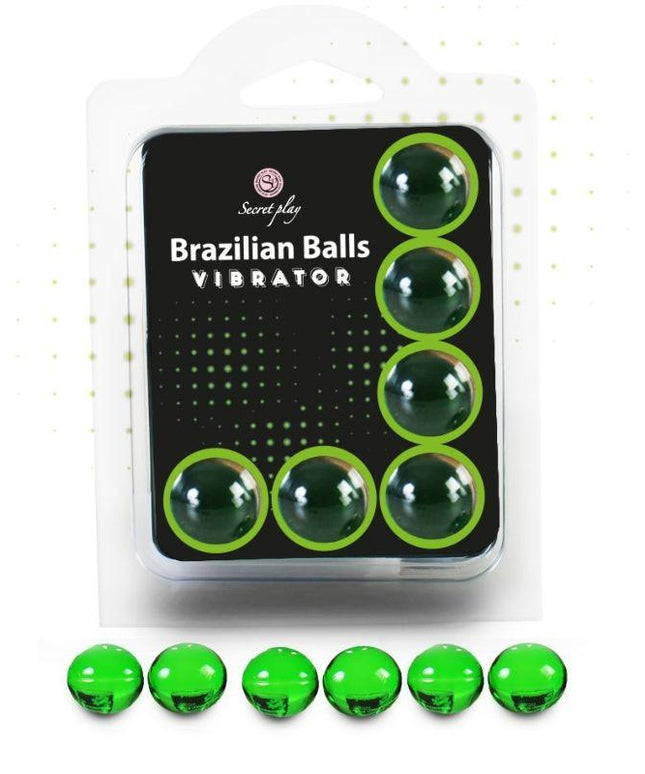 secretplay set 6 vibratori per palline brasiliani