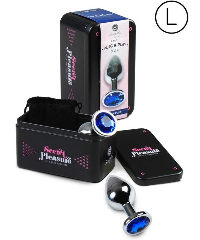 secretplay plug anale taglia l blu
