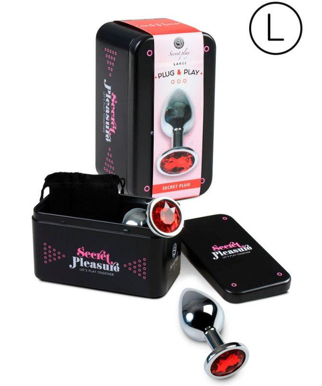 secretplay plug anale taglia l rosso