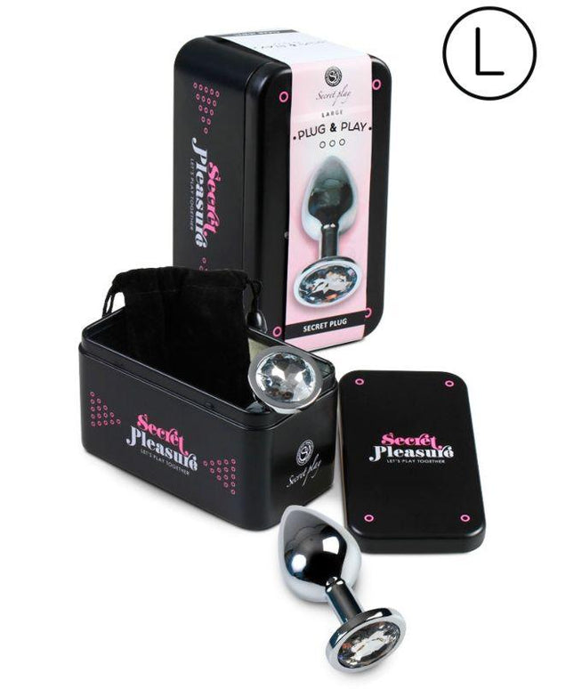 secretplay plug anale taglia l trasparente