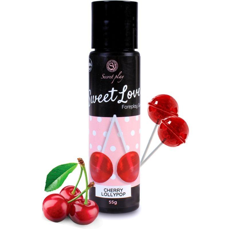 secretplay gel lecca lecca alla ciliegia dolce amore 60 ml