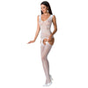 passion woman bs062 bodystocking bianco taglia unica