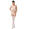 passion woman bs047 bodystocking bianco taglia unica