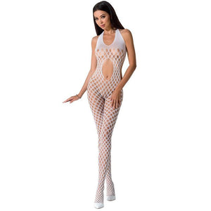 passion donna bs065 bodystocking nero taglia unica