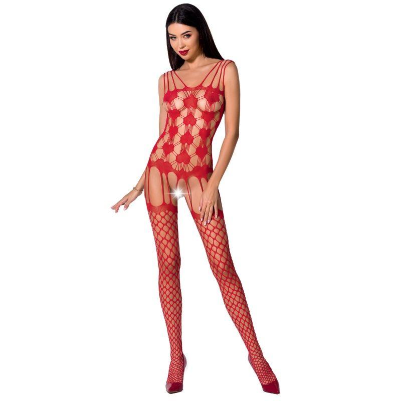 passion donna bs067 bodystocking nero taglia unica