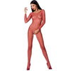 passion donna bs068 bodystocking nero taglia unica