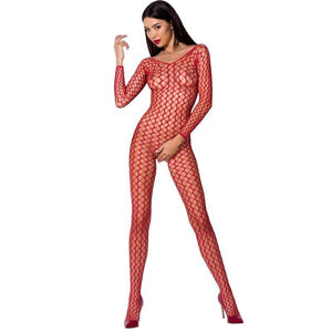 passion donna bs068 bodystocking nero taglia unica