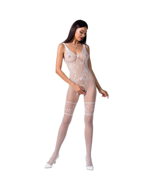 passion donna bs069 bodystocking nero taglia unica