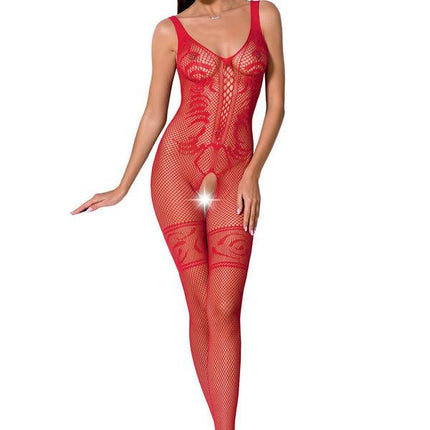 passion donna bs069 bodystocking nero taglia unica