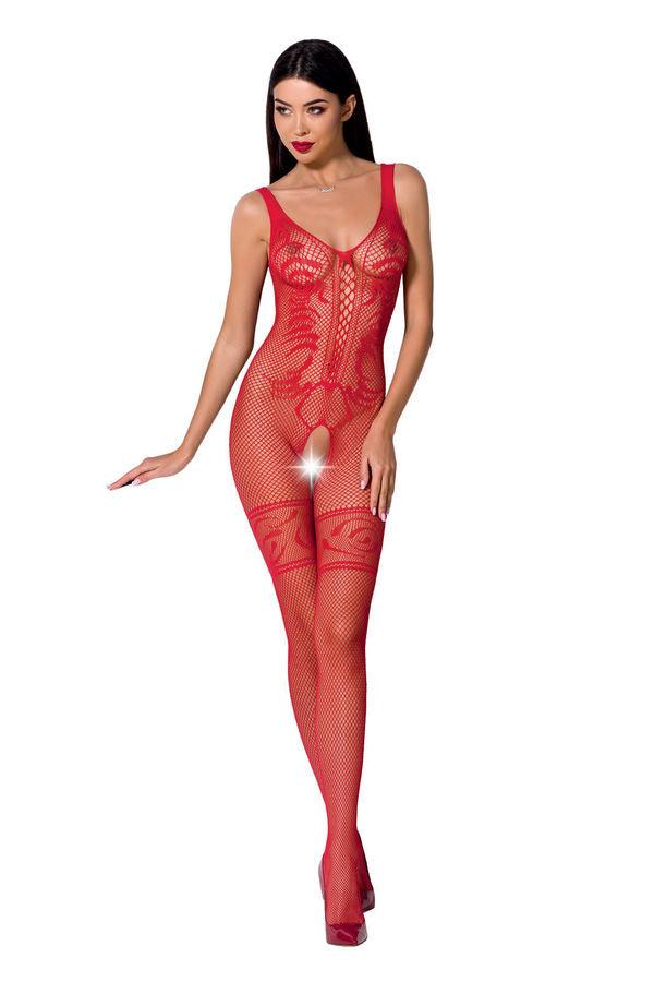 passion donna bs069 bodystocking nero taglia unica