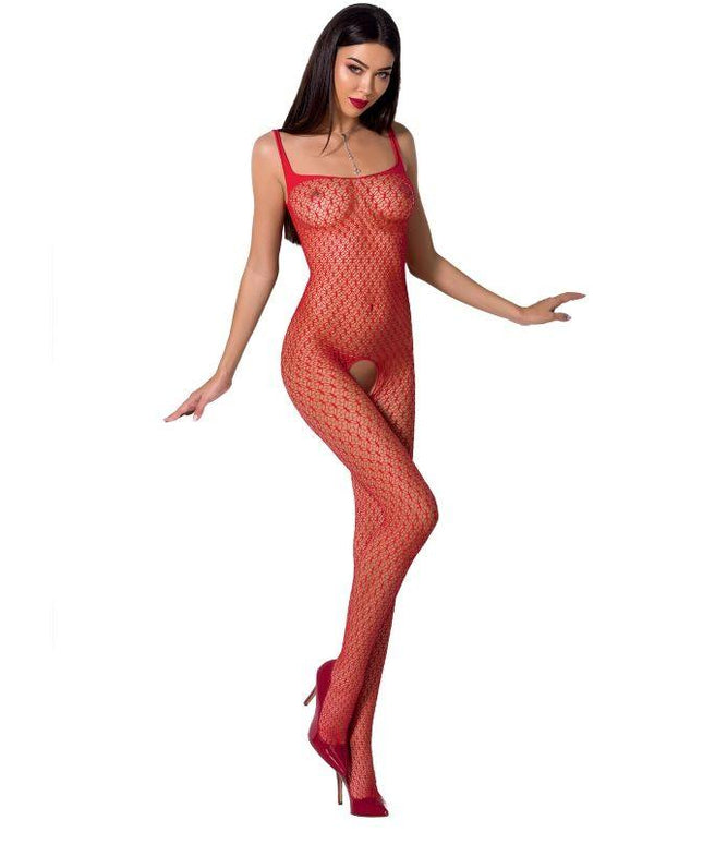 passion woman bs071 bodystocking nero taglia unica
