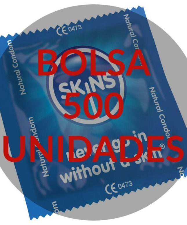 SKINS - PRESERVATIVO NATURAL BAG 500 - Only Vibes